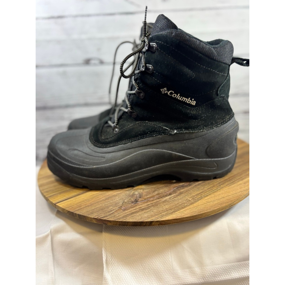 Men's Columbia Black Snow Boots US 14 - Picture 3 of 15